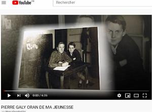 PIERRE GALY ORAN DE MA JEUNESSE